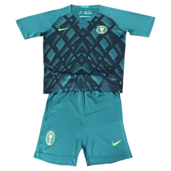 Camiseta Nigeria Replica Primera Ropa Niño 2019 Verde